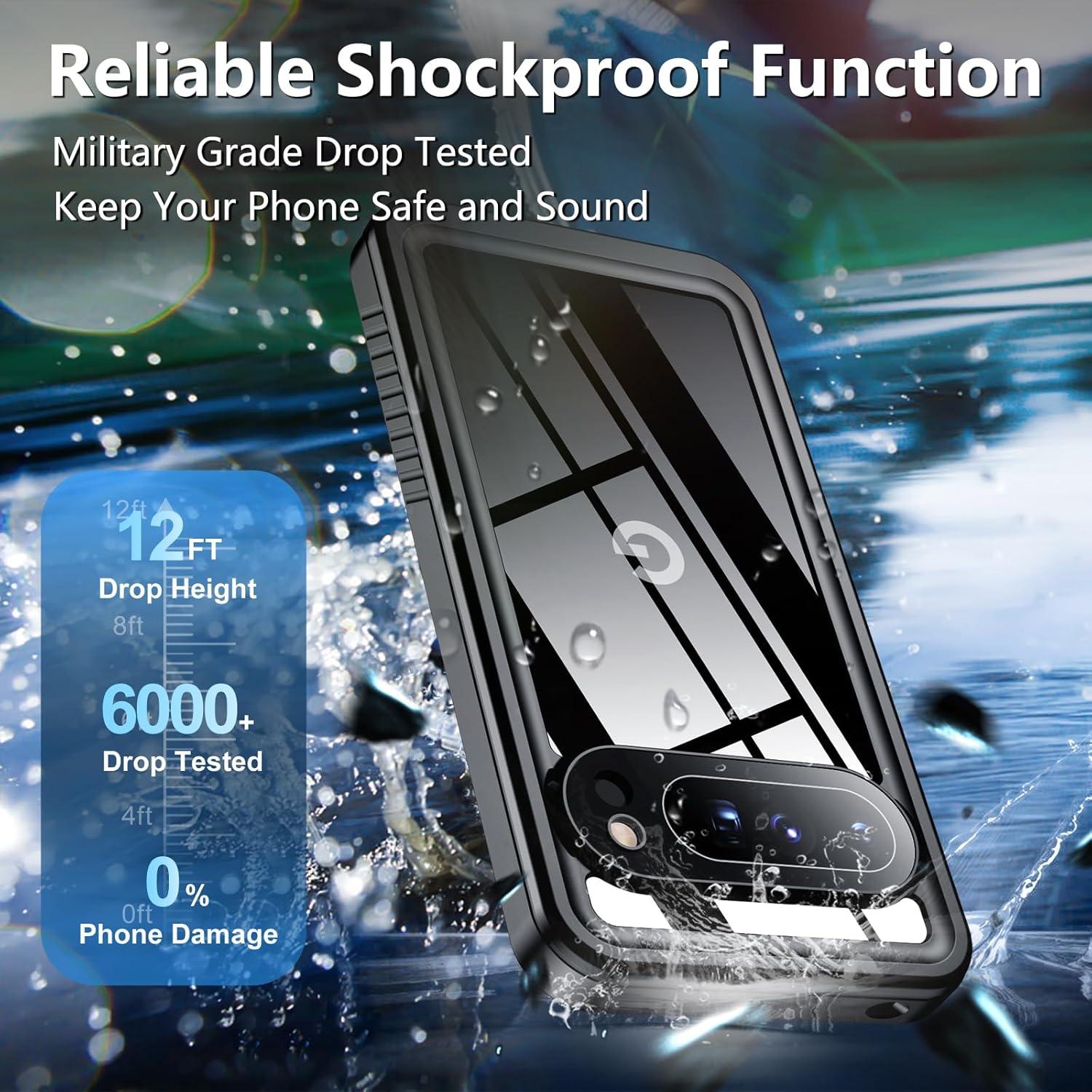 Funda Impermeable SPIDERCASE para Google Pixel 9 Pro XL 6.8"