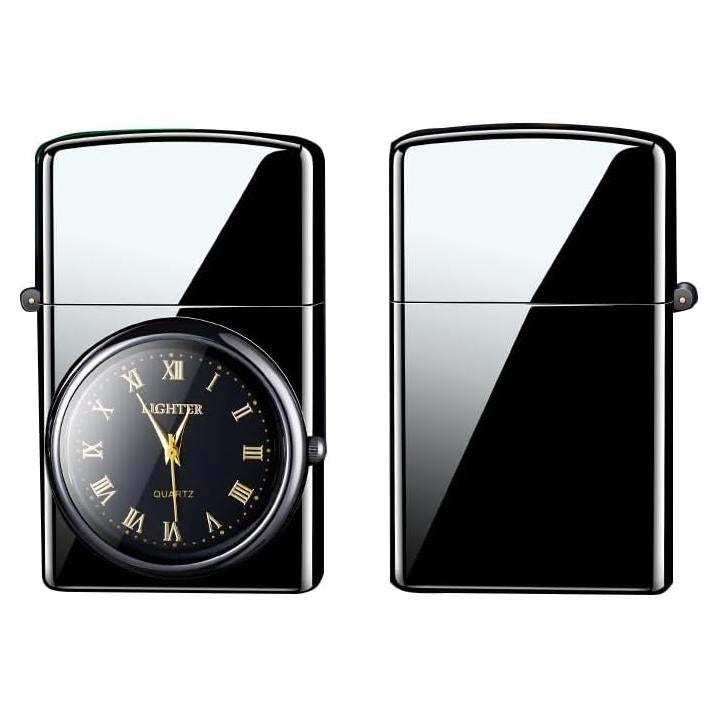 Encendedor Eléctrico Doble Arco Malisseladi Oro Recargable USB