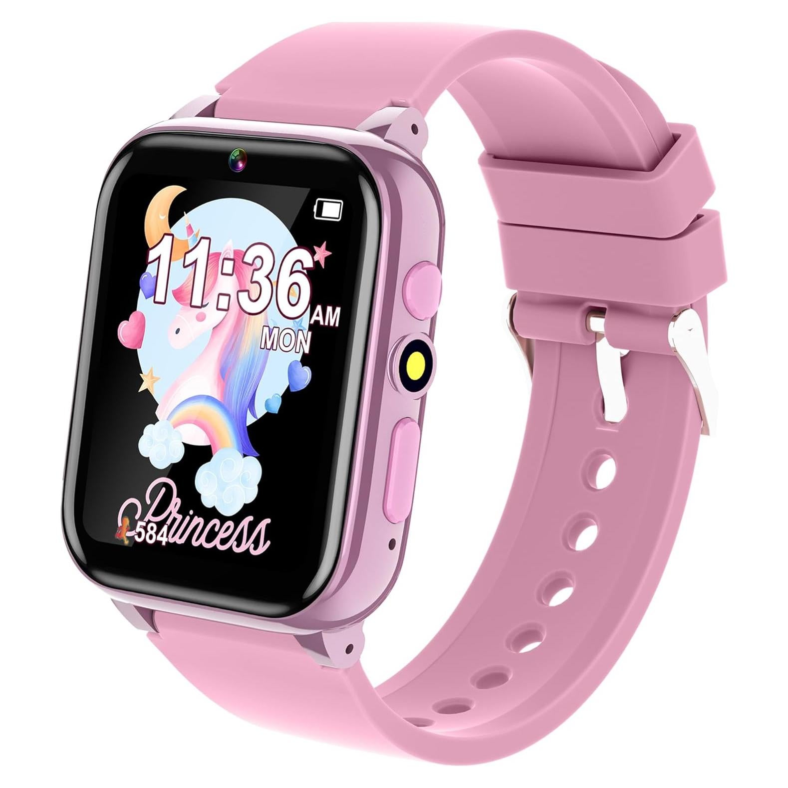 Reloj Inteligente Spodus para Niñas 3-12 Años con Juegos y Cámara