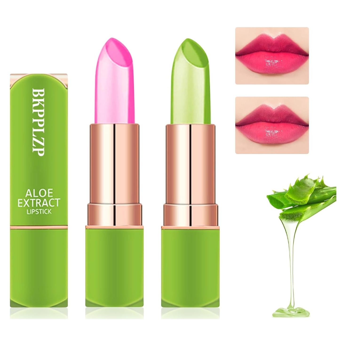 Pintalabios Hidratante de Aloe Vera BKPPLZP - 2 Piezas