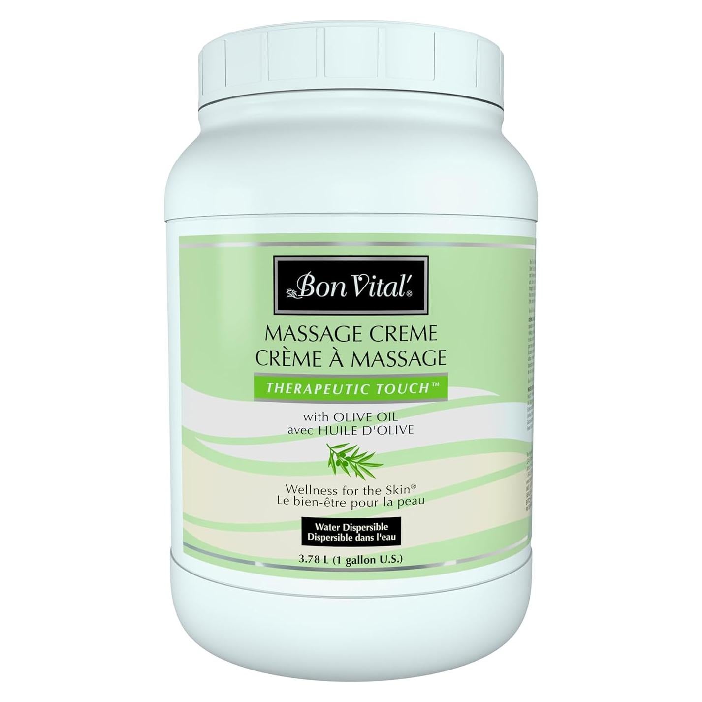 Crema de Masaje Bon Vital Therapeutic Touch 3.785 L Hidratante