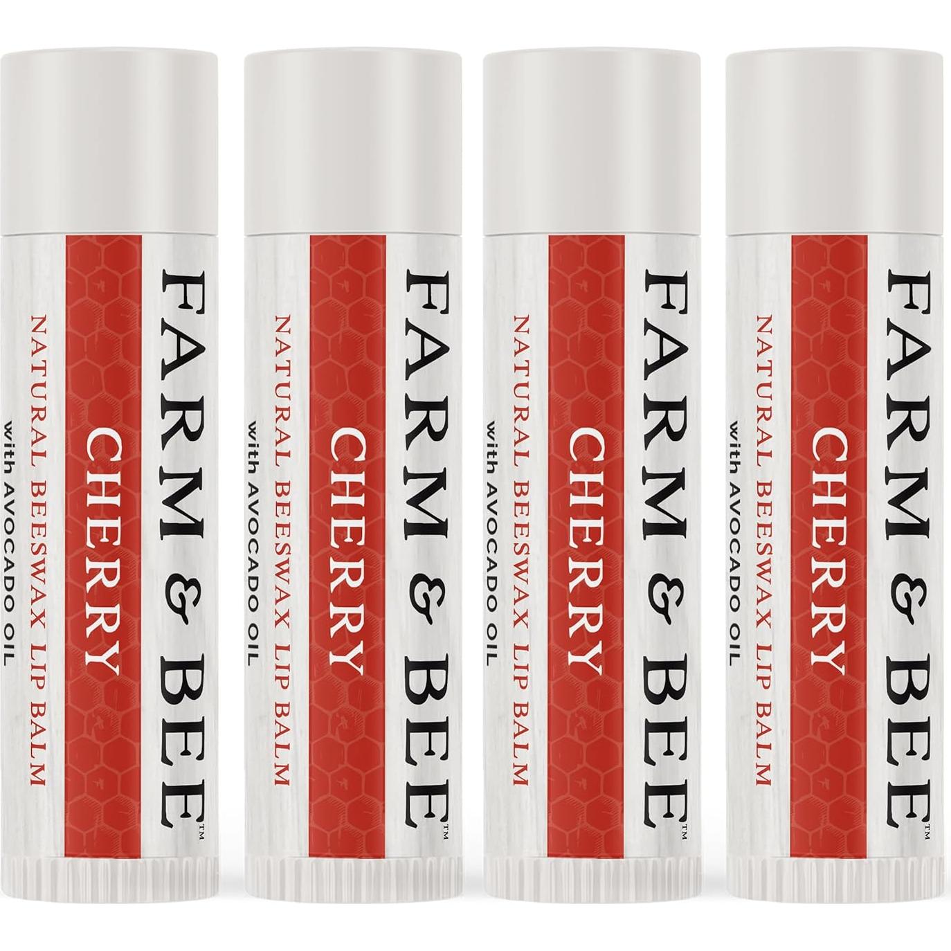 Bálsamo Labial Natural Farm & Bee - Cera de Abeja 4x4.25g