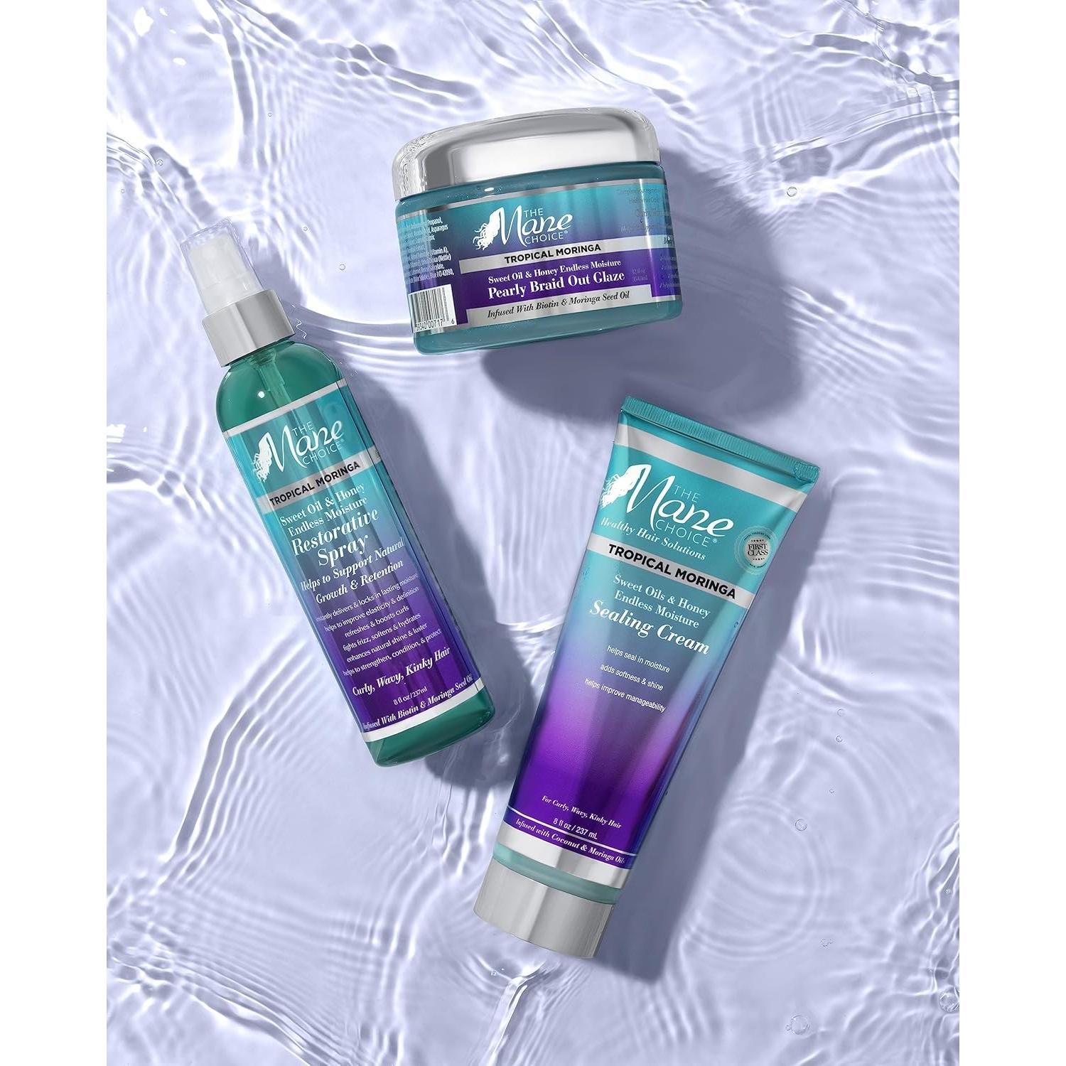 Glaseado de Trenzas La Opción de Manejar 340 g - Hidratación y Definición