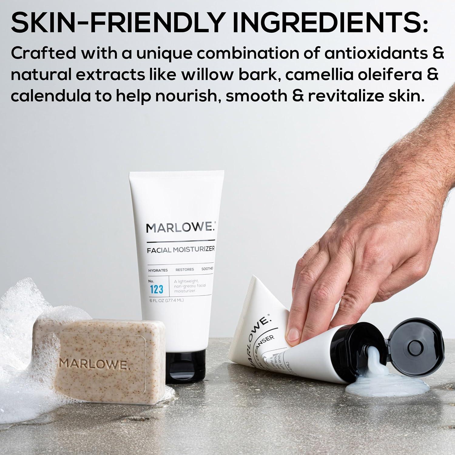Limpiador Facial MARLOWE. No. 121 170 g - Para Hombres, Antioxidantes