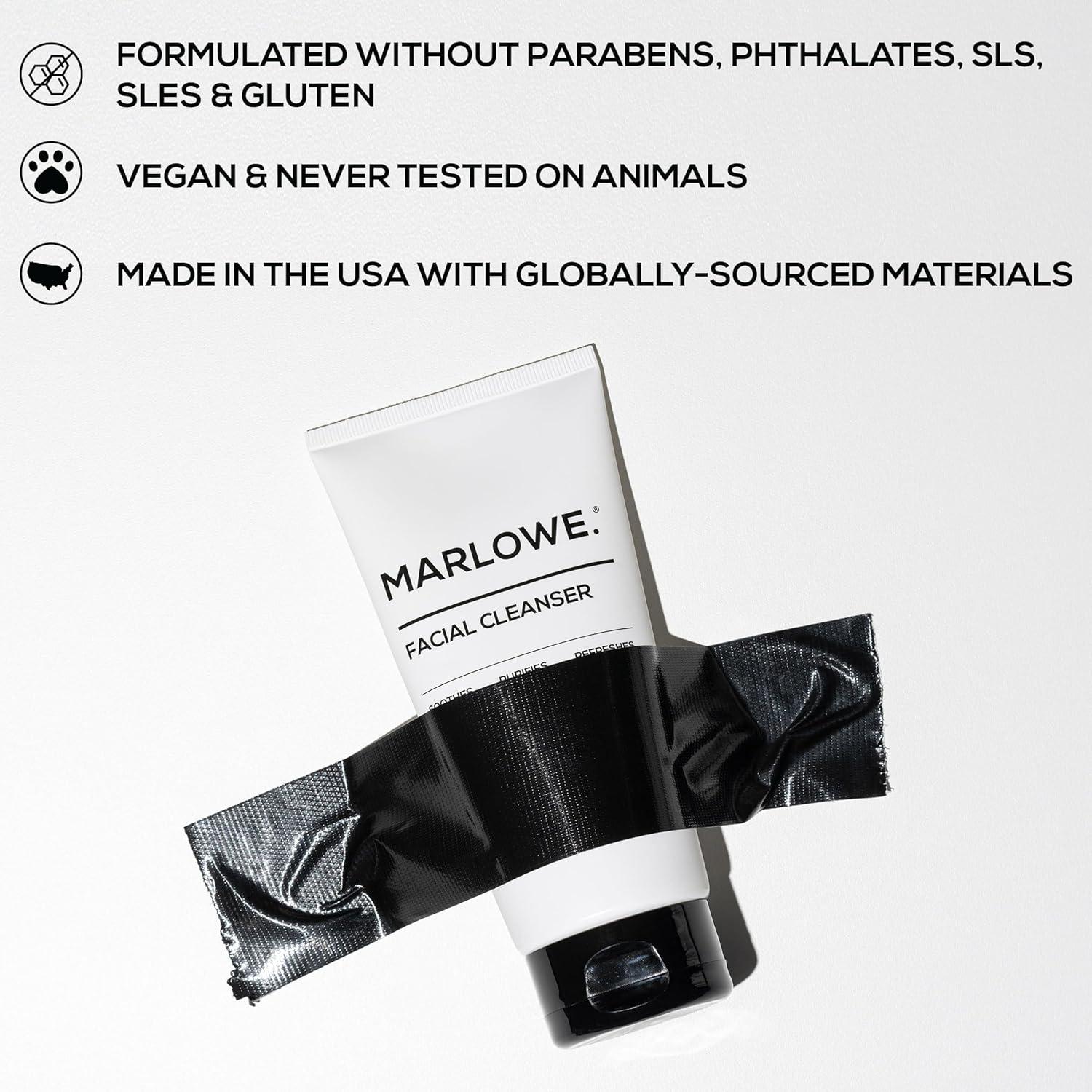 Limpiador Facial MARLOWE. No. 121 170 g - Para Hombres, Antioxidantes