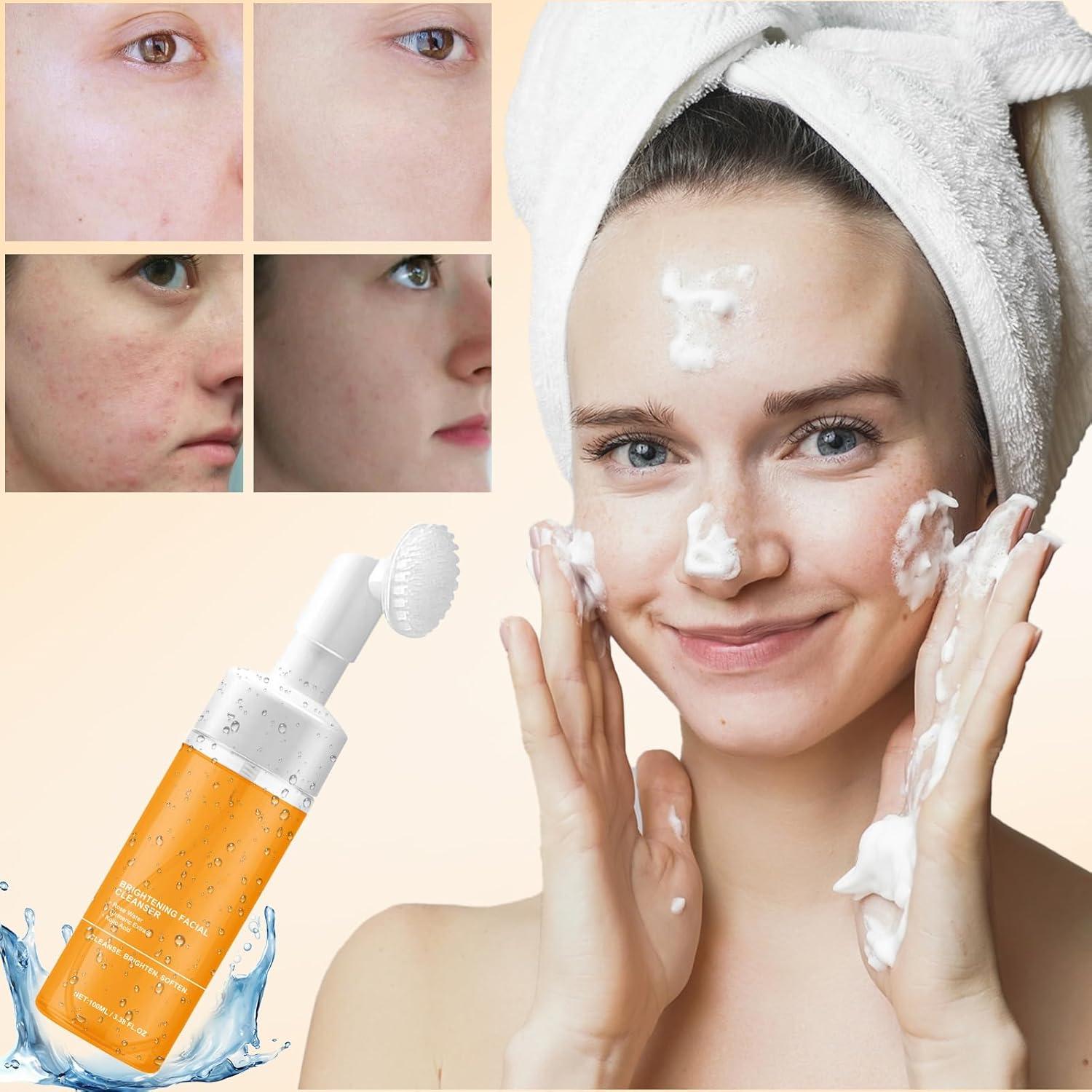 Juego de Limpieza Facial HadaClub con Jabón y Mousse de Cúrcuma