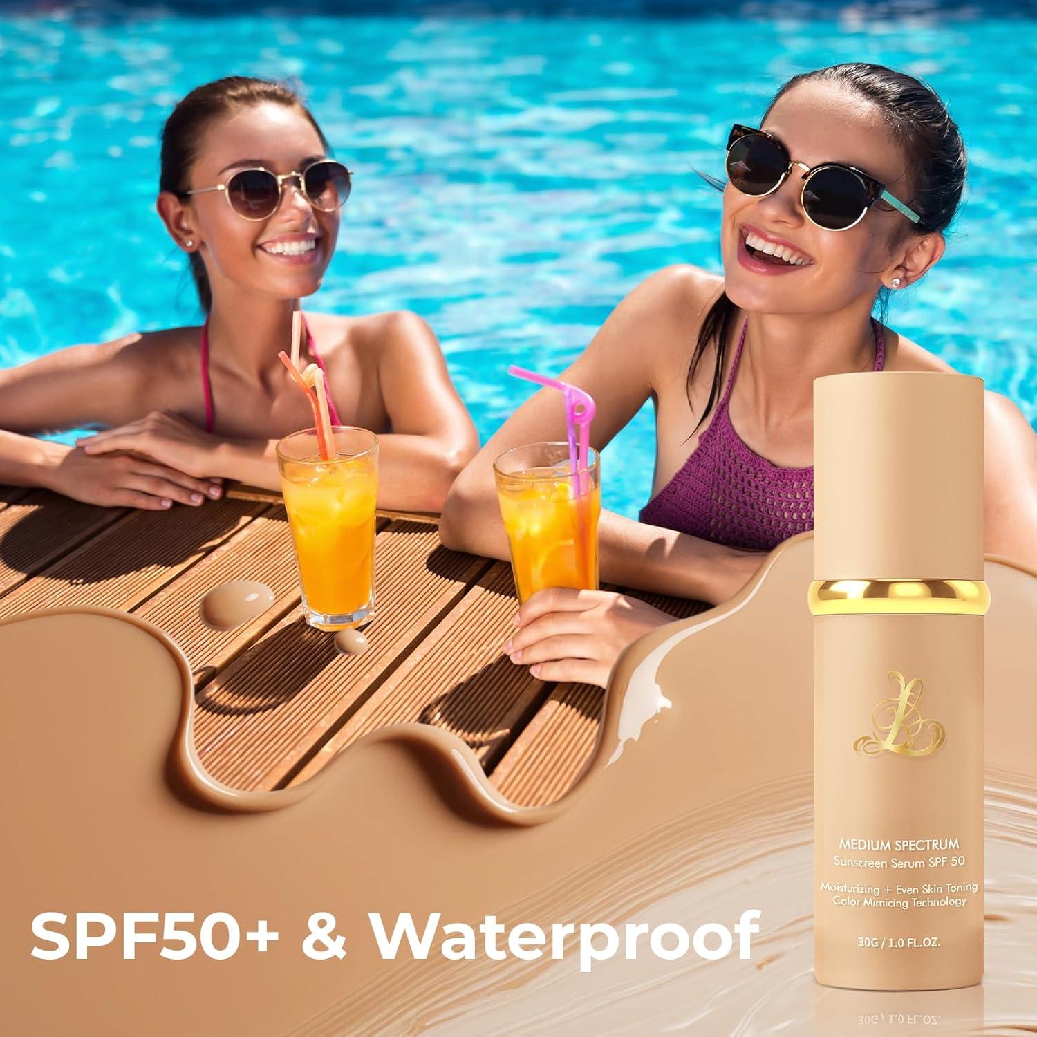 Base 4 en 1 TOSOUATOP con SPF 50+ y cobertura total