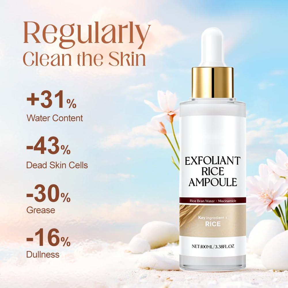 Exfoliante Facial de Arroz Negro y Blanco Eadwe 100 ml