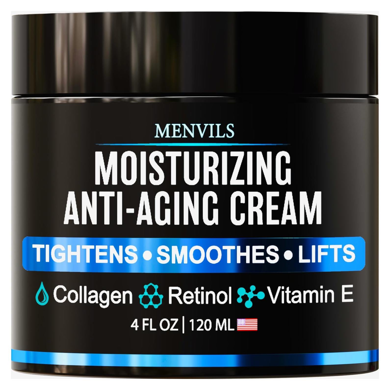 Crema Hidratante Facial para Hombres Menvils 113.4 g Antienvejecimiento