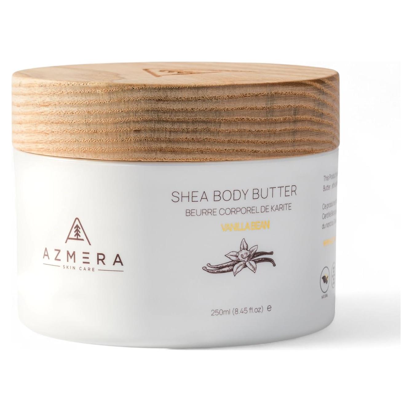 Manteca Corporal Batida Azmera 250g - Hidratante Vainilla Vegano