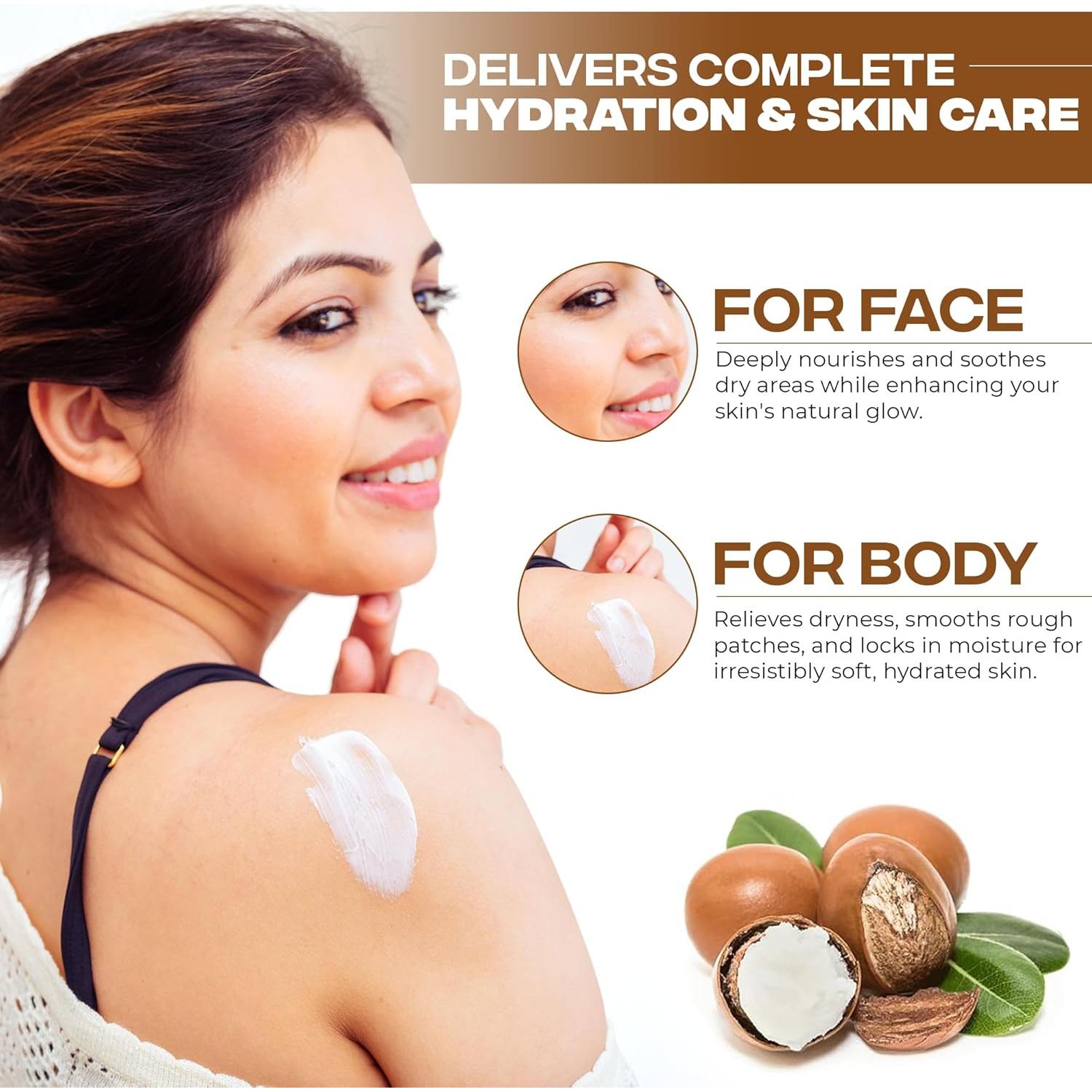 Manteca Corporal Batida Azmera 250g - Hidratante Vainilla Vegano