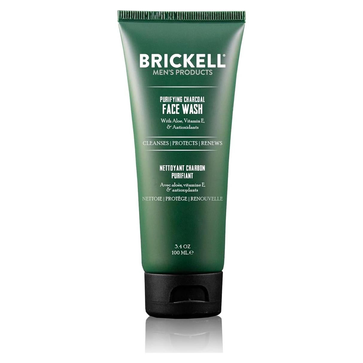 Limpiador Facial Purificante Brickell 100ml para Hombres