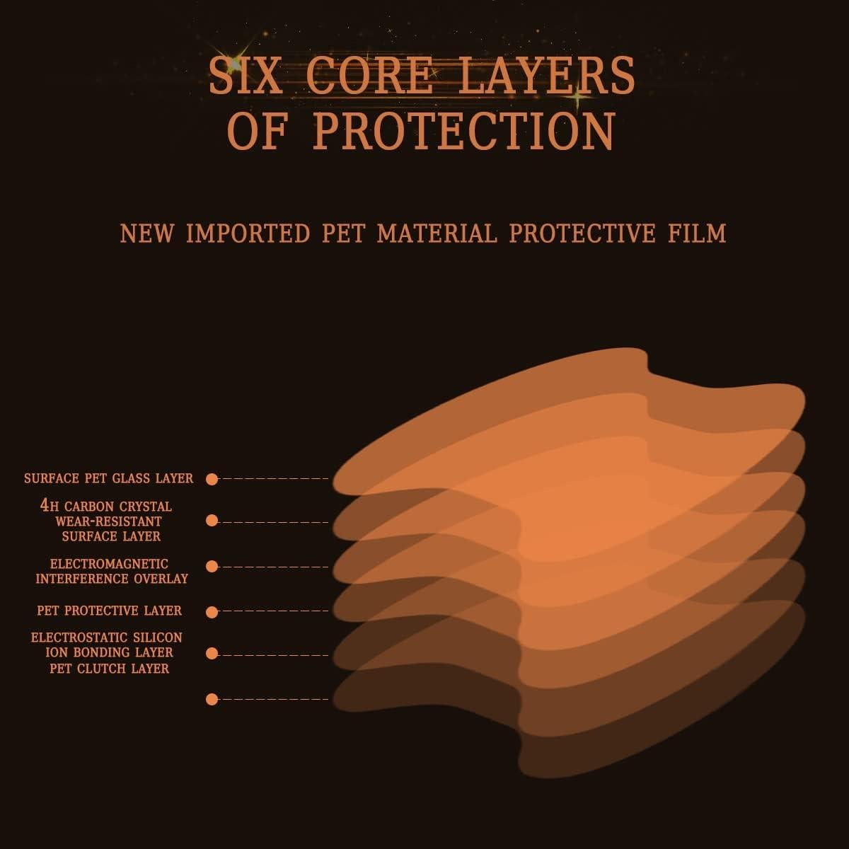 4 Piezas Protectores de Manijas de Puerta Blilo Transparente