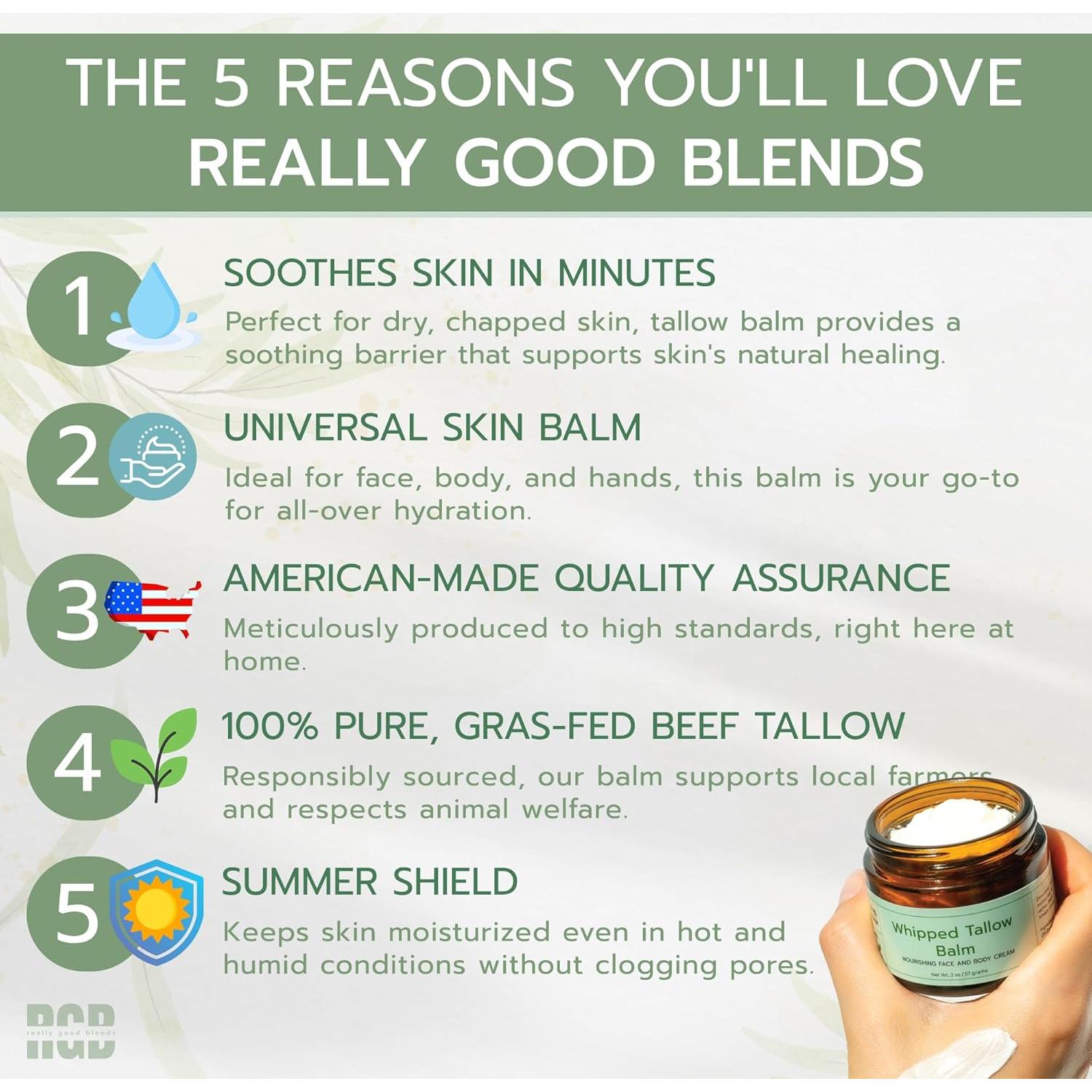 Bálsamo de Sebo Batido Really Good Blends Eucalipto 60ml