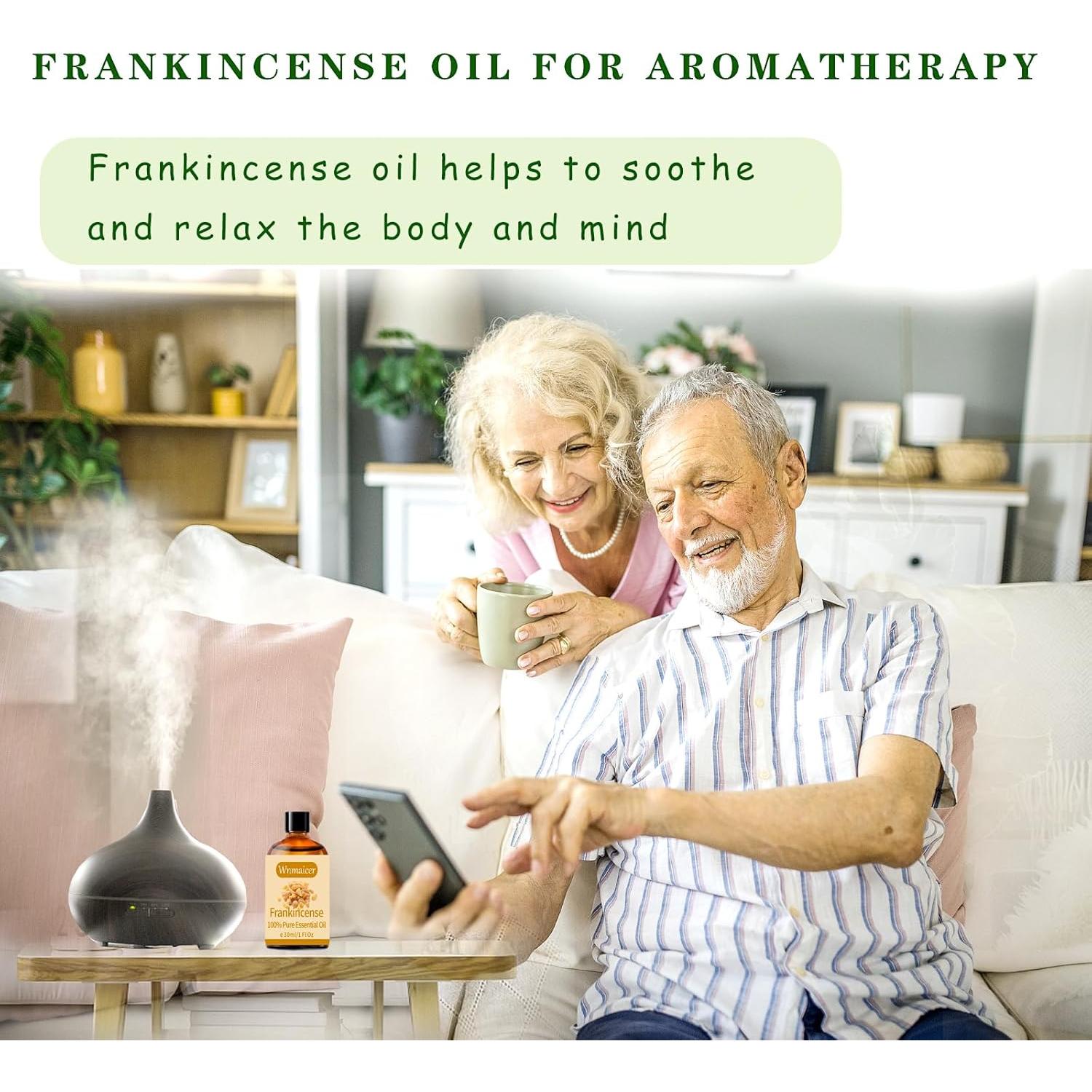 Aceite Esencial de Incienso Wnmaicer 30 ml - Aromaterapia y Cuidado de la Piel