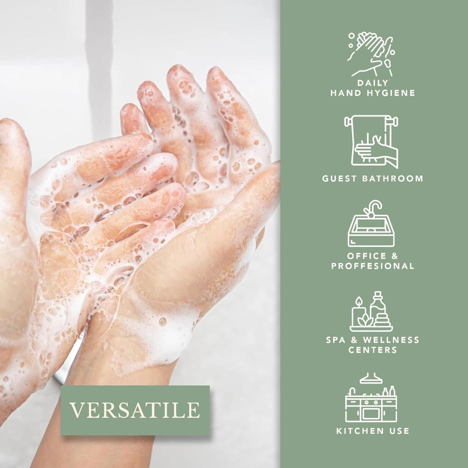 Pecksniff's Classic Moisturizing Hand Wash 500ml Set with 1L Refill (Gardenia & White Peach)