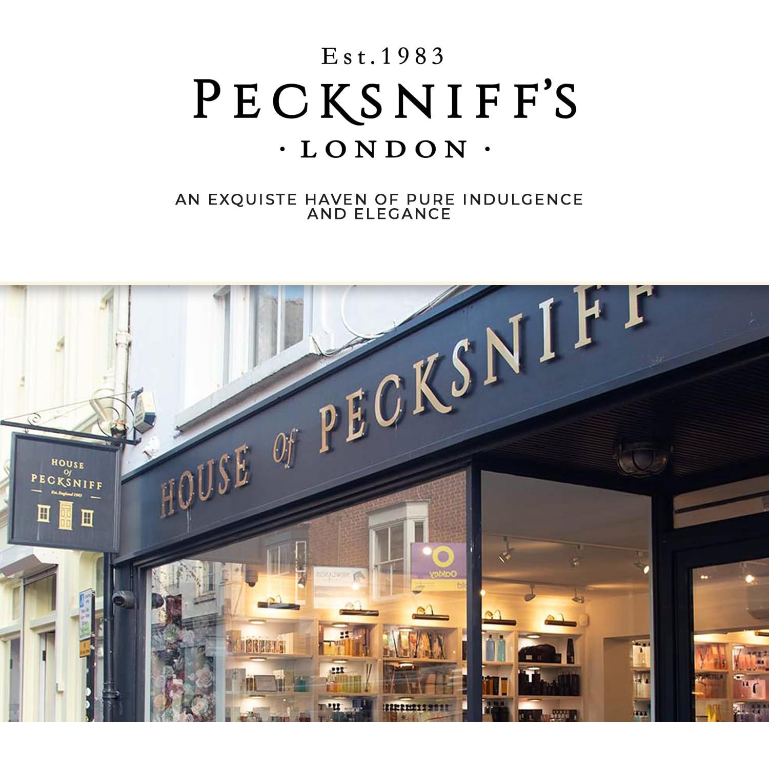 Pecksniff's Classic Moisturizing Hand Wash 500ml Set with 1L Refill (Gardenia & White Peach)