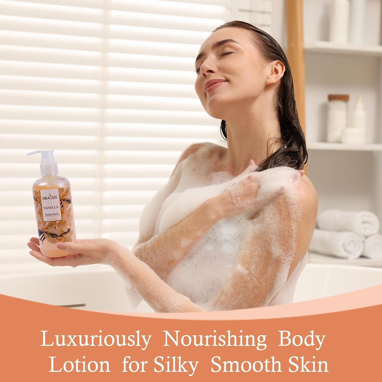 Set de Spa de Lujo Draizee 8 Piezas Vainilla - Cesta de Baño