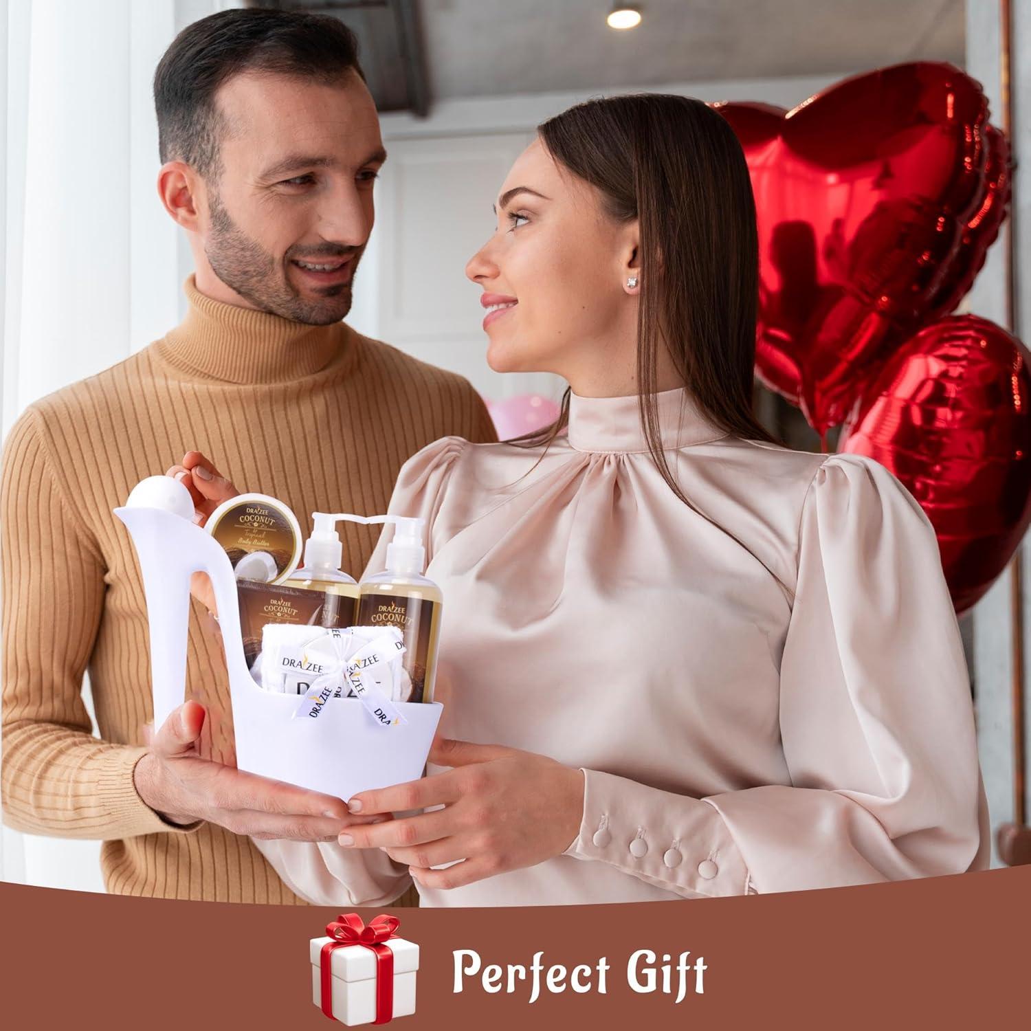 Set de Spa de Lujo Draizee 8 Piezas Aroma Coco