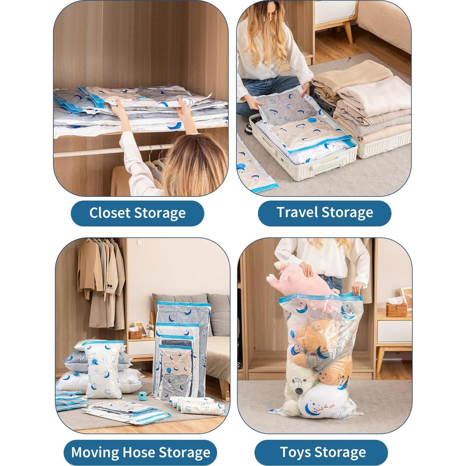 Bolsas de Almacenamiento al Vacío Z ZONAMA 25 Piezas Variadas