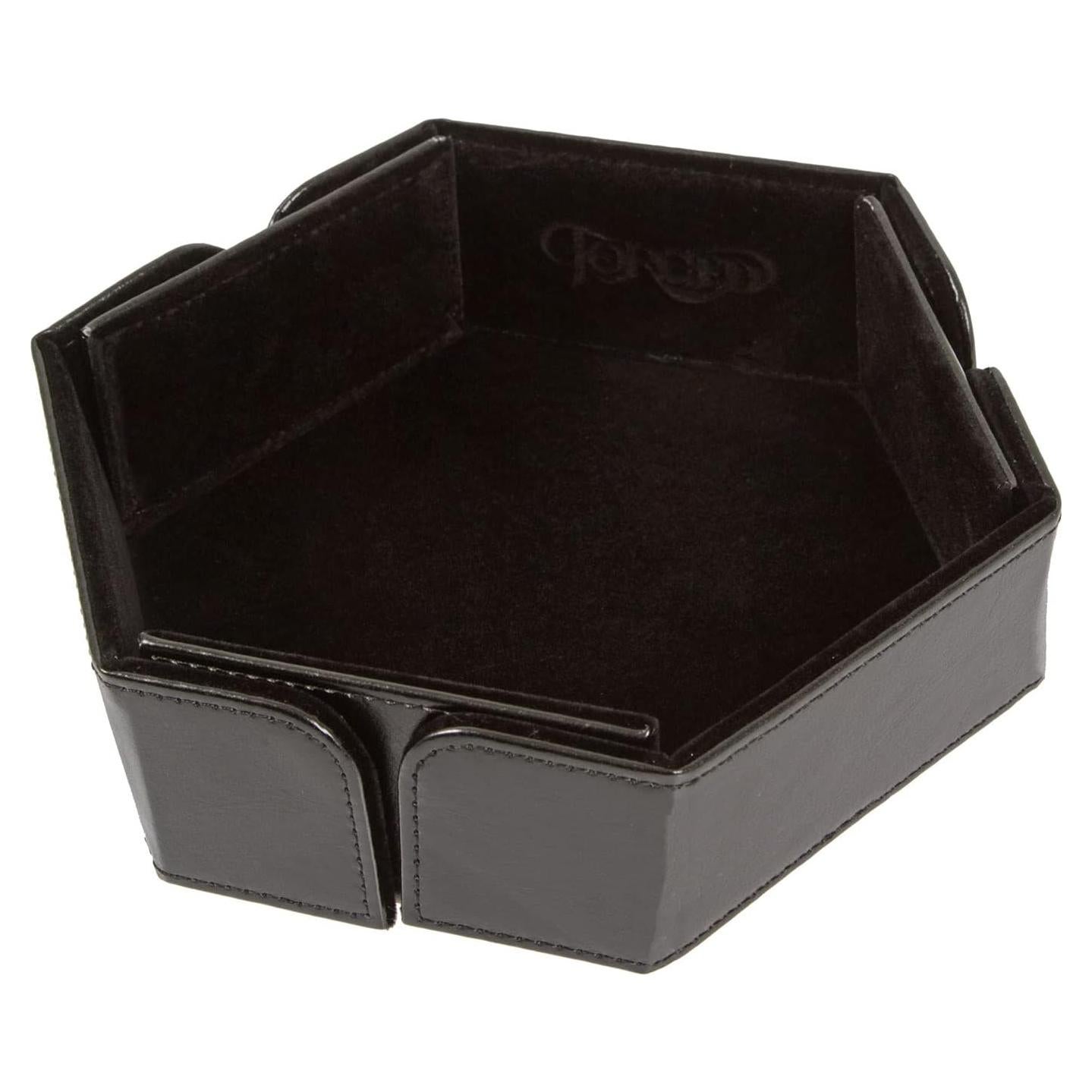 Bandeja de Dados Plegable Forged Dice Co. Negra 16.5 cm