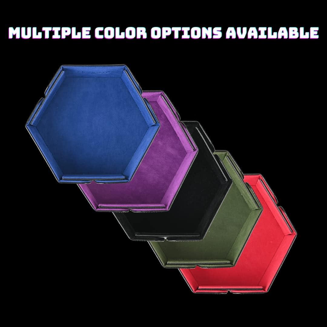 Bandeja de Dados Plegable Forged Dice Co. Negra 16.5 cm