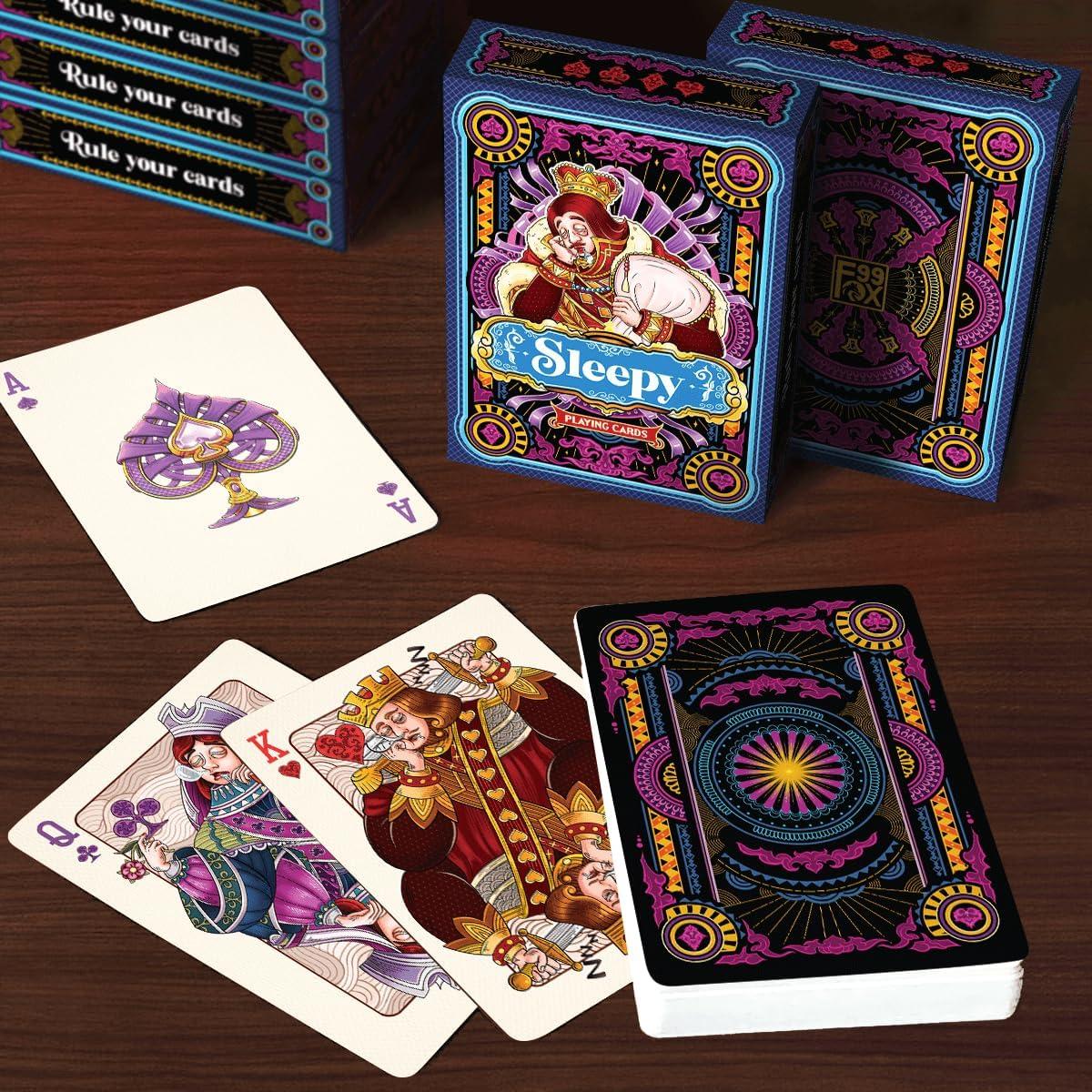 Baraja de Cartas Sleepy 54 Piezas para Juegos de Mesa
