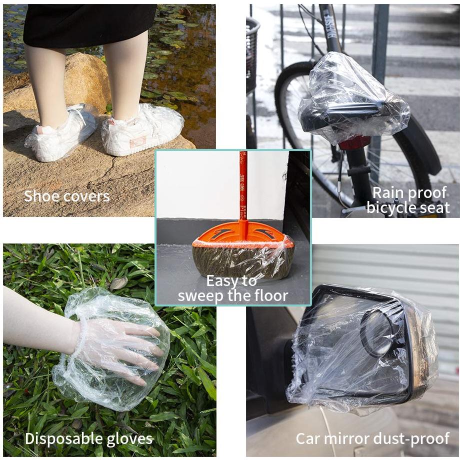 50 Gorras de Ducha Desechables AIDIQIU, Impermeables y Multiusos