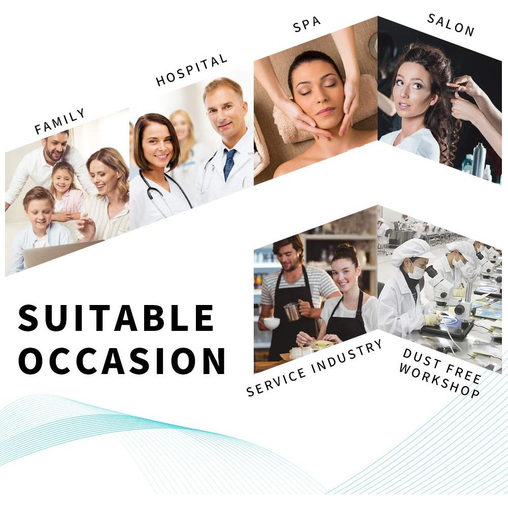 50 Gorras de Ducha Desechables AIDIQIU, Impermeables y Multiusos