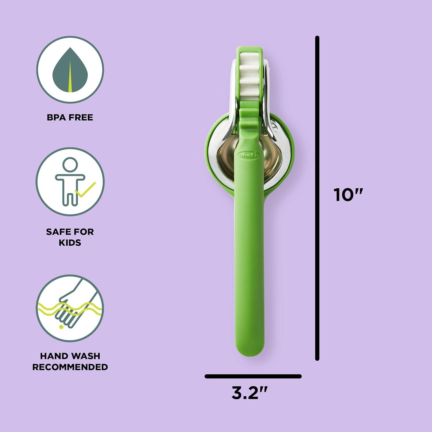 Extractor de Jugo de Lima Chef'n FreshForce 23cm Acero Inoxidable