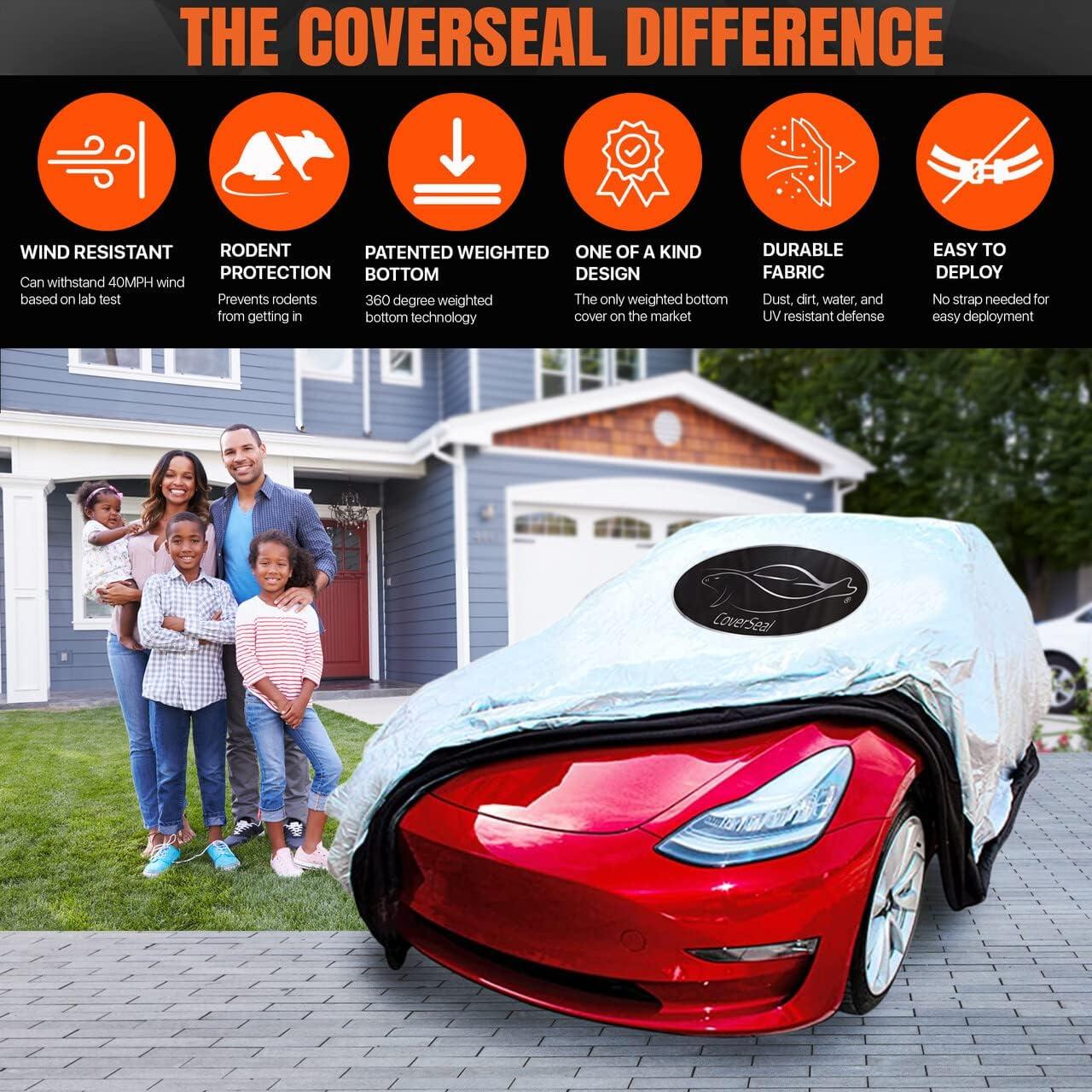 Funda de Coche CoverSeal VS300 Mediana Resistente al Agua