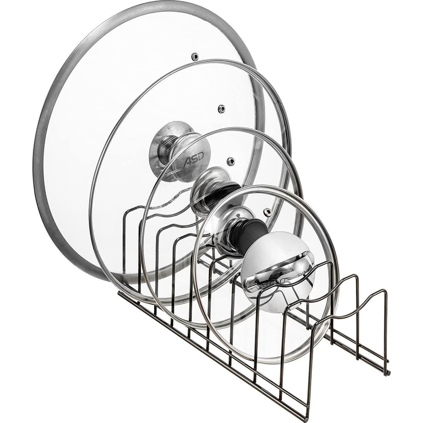 Soporte Organizador de Cocina Y.Z.Bros Acero Inoxidable 10.2x30.2cm