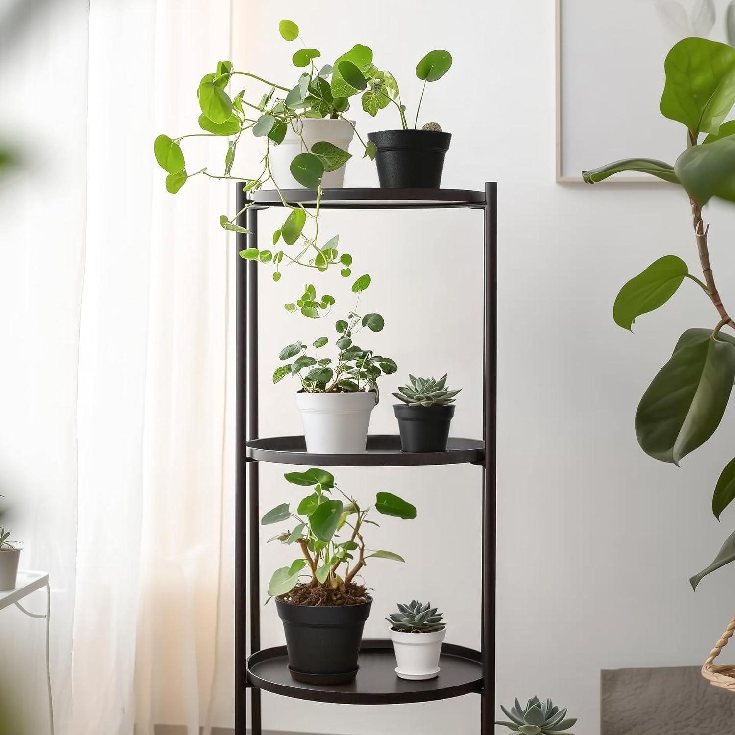 Macetas de 10 cm T4U Paquete de 8 con Plato y Drenaje