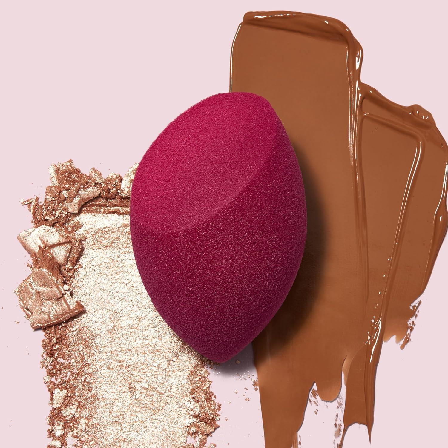 Esponja de Maquillaje E.L.F. Total Sin Látex Rosa 1 Cuenta