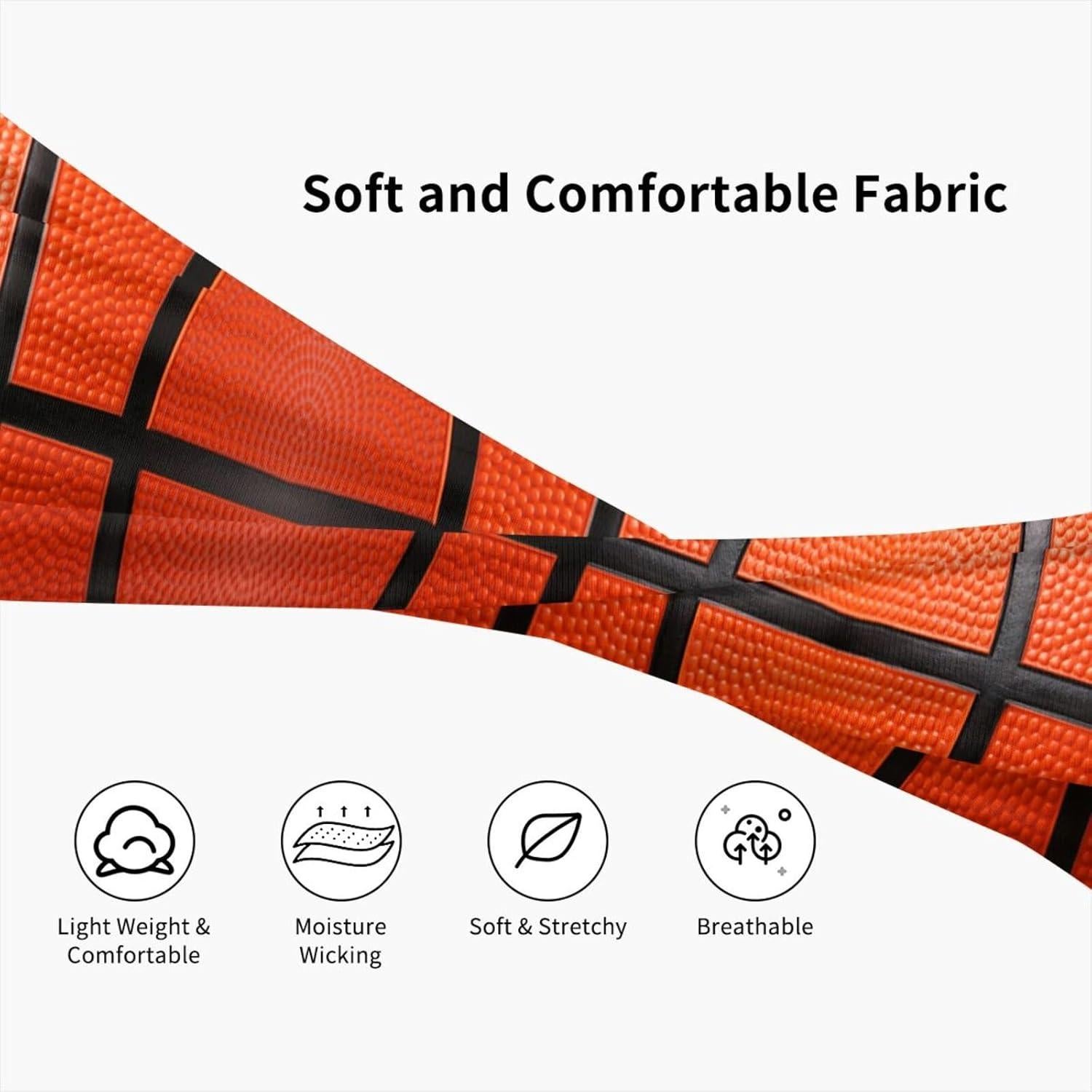 Cinta para la cabeza deportiva Bassyil unisex absorbente 38.1cm