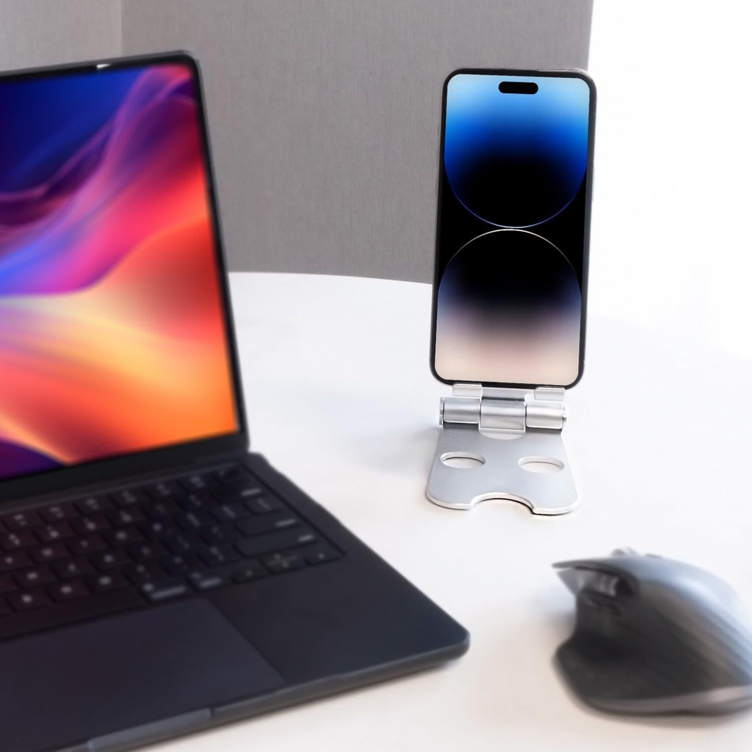 Soporte de Tableta Kado Aluminio Ajustable 40,64 cm Plegable