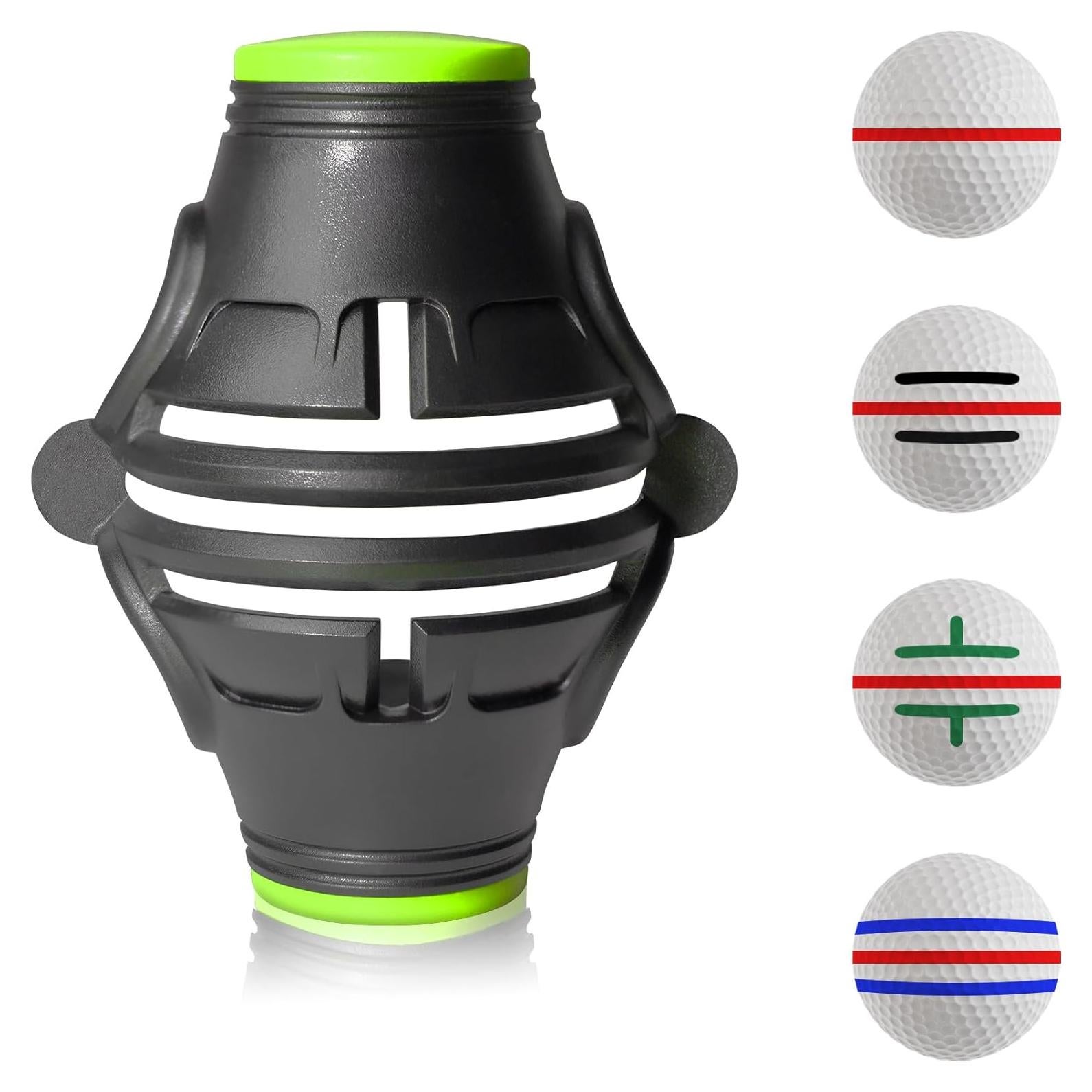 Marcador de Pelotas de Golf OlibaDu HXQ-0892 Triple 360°