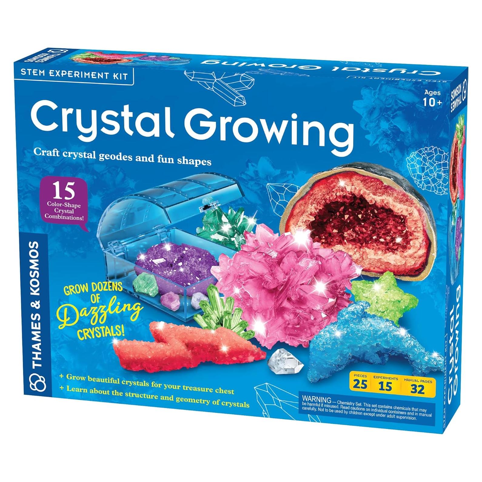 Kit de Experimentos STEM Thames & Kosmos Crecimiento de Cristales 2023