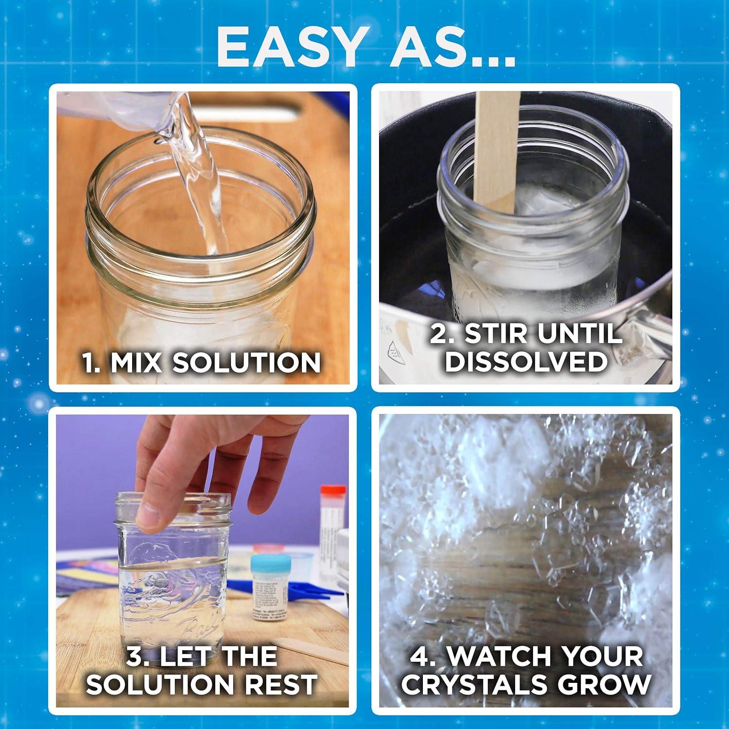 Kit de Experimentos STEM Thames & Kosmos Crecimiento de Cristales 2023