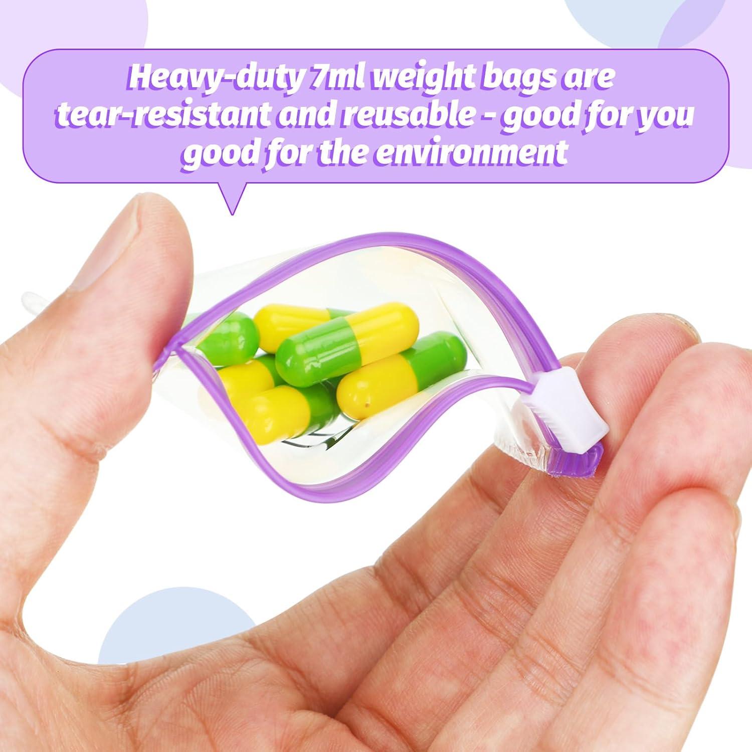 56 Bolsas de Pastillas Colarr Organizador Medicamentos Viaje