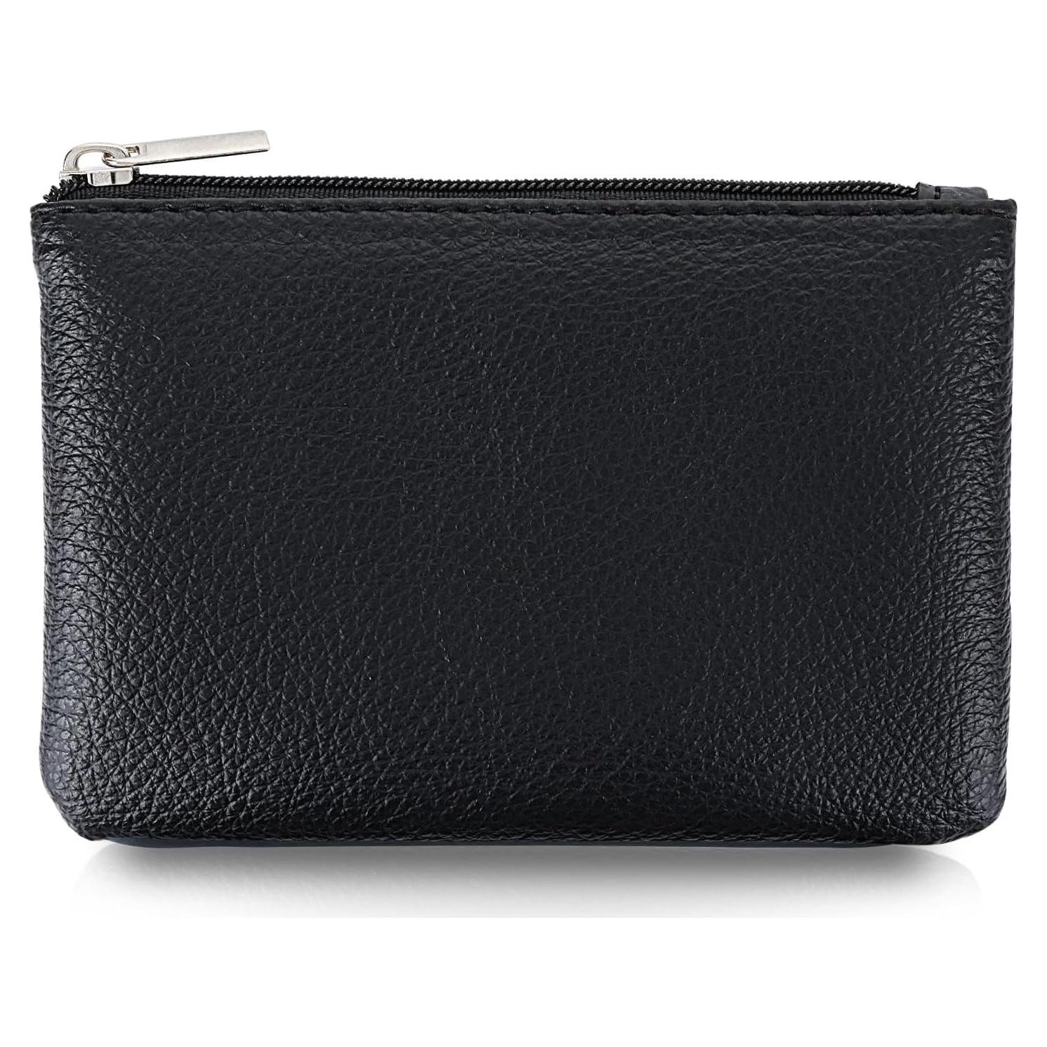 Billetera Pequeña Giantree para Mujeres - PU Negro 12x9cm