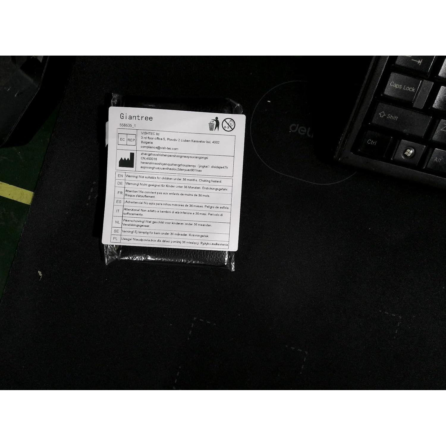 Billetera Pequeña Giantree para Mujeres - PU Negro 12x9cm