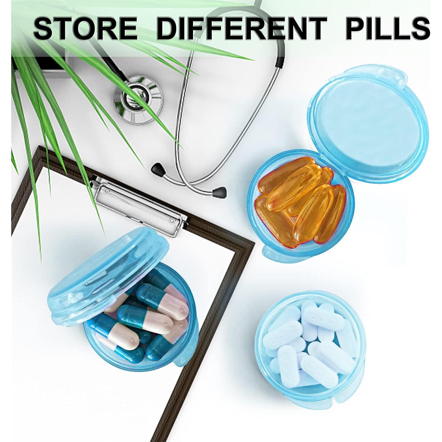 Caja de Pastillas UHOUSE Mini 3 Paquetes Azul 10x3.8cm