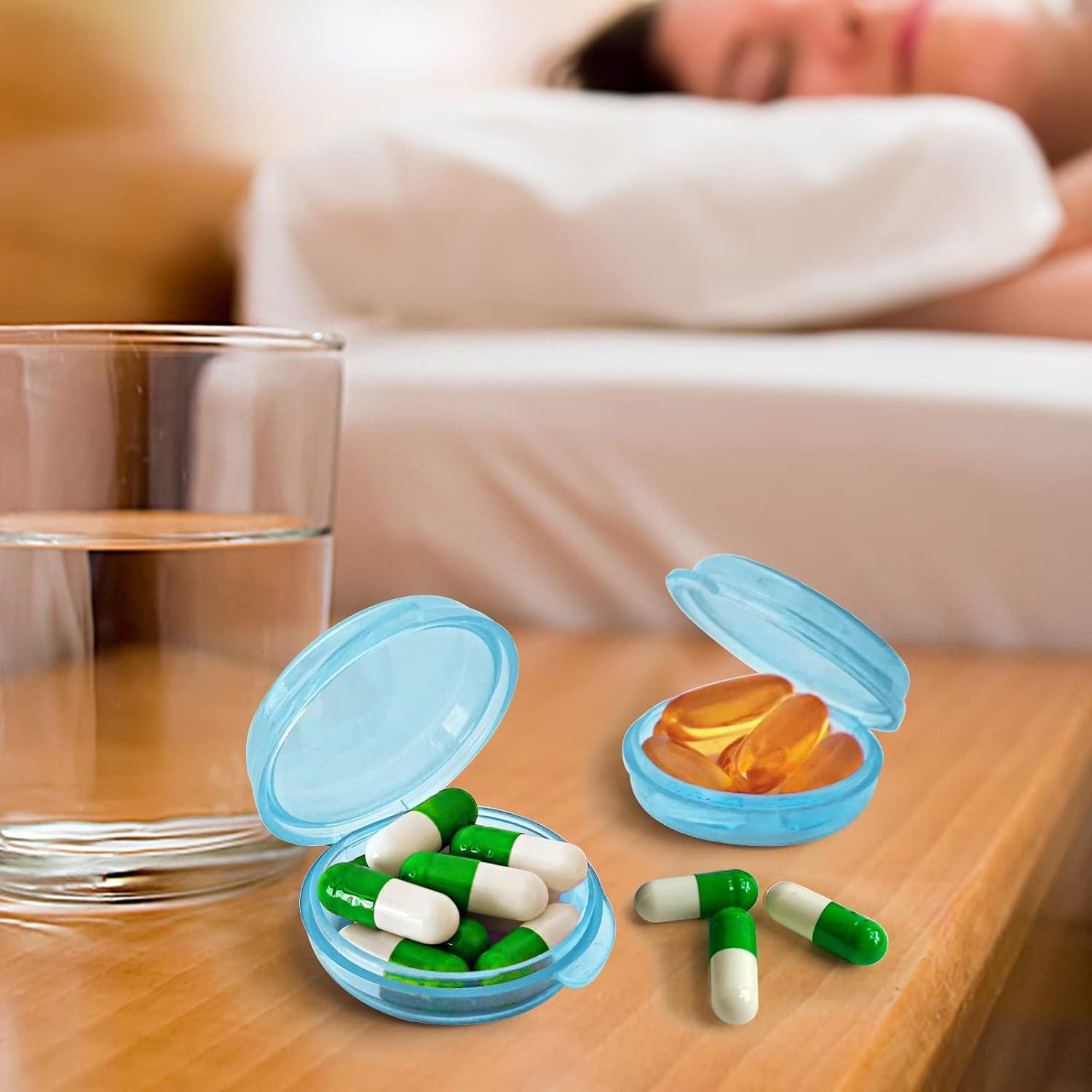 Caja de Pastillas UHOUSE Mini 3 Paquetes Azul 10x3.8cm