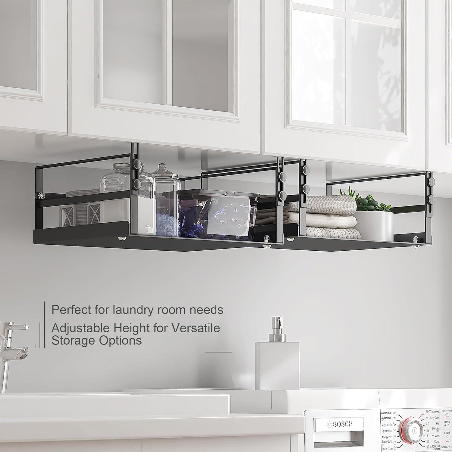 Organizador de Almacenamiento Ajustable HENGI Negro 33x26.4 cm