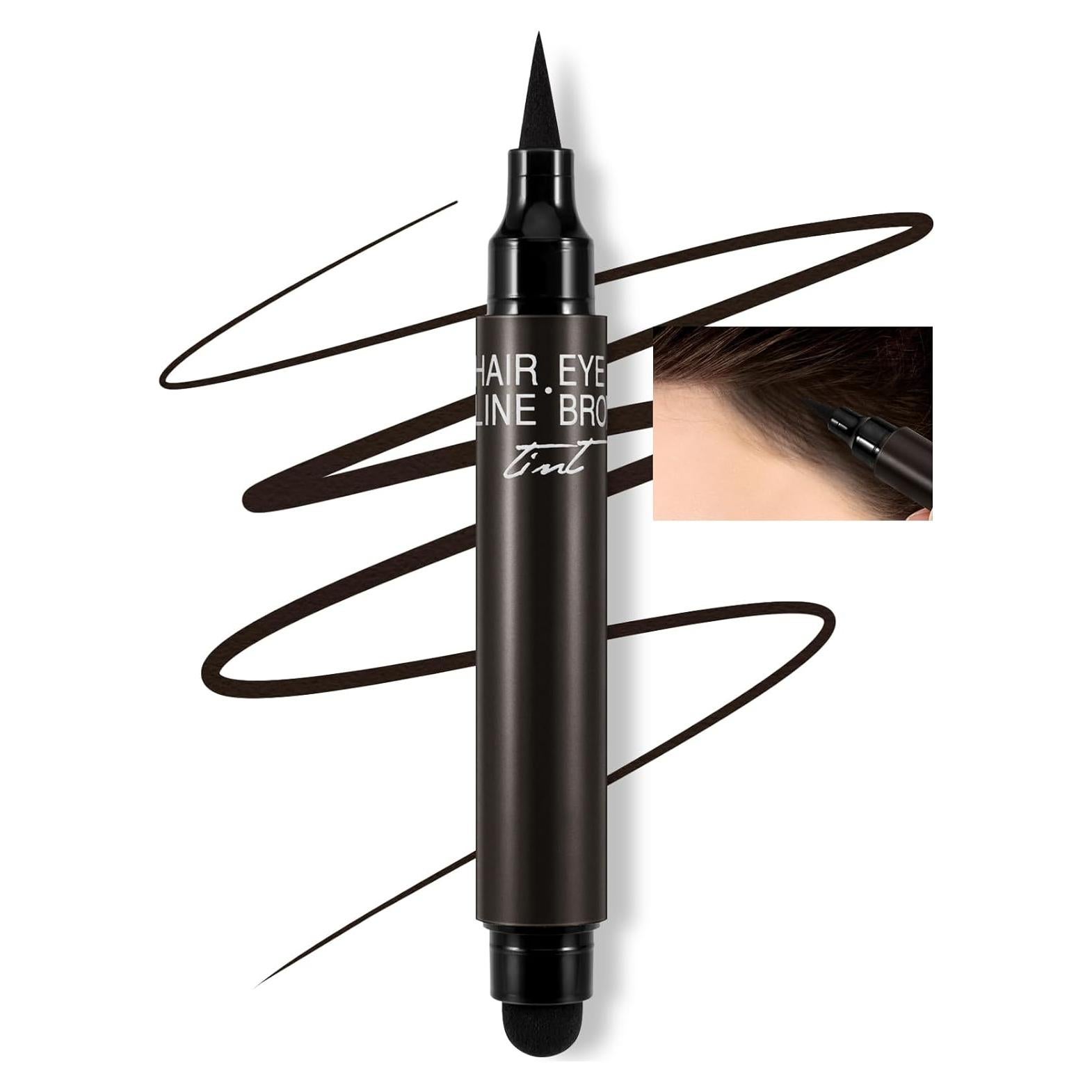 Stick Rellenador para Raíces de Cabello Boobeen - Negro, 2 en 1