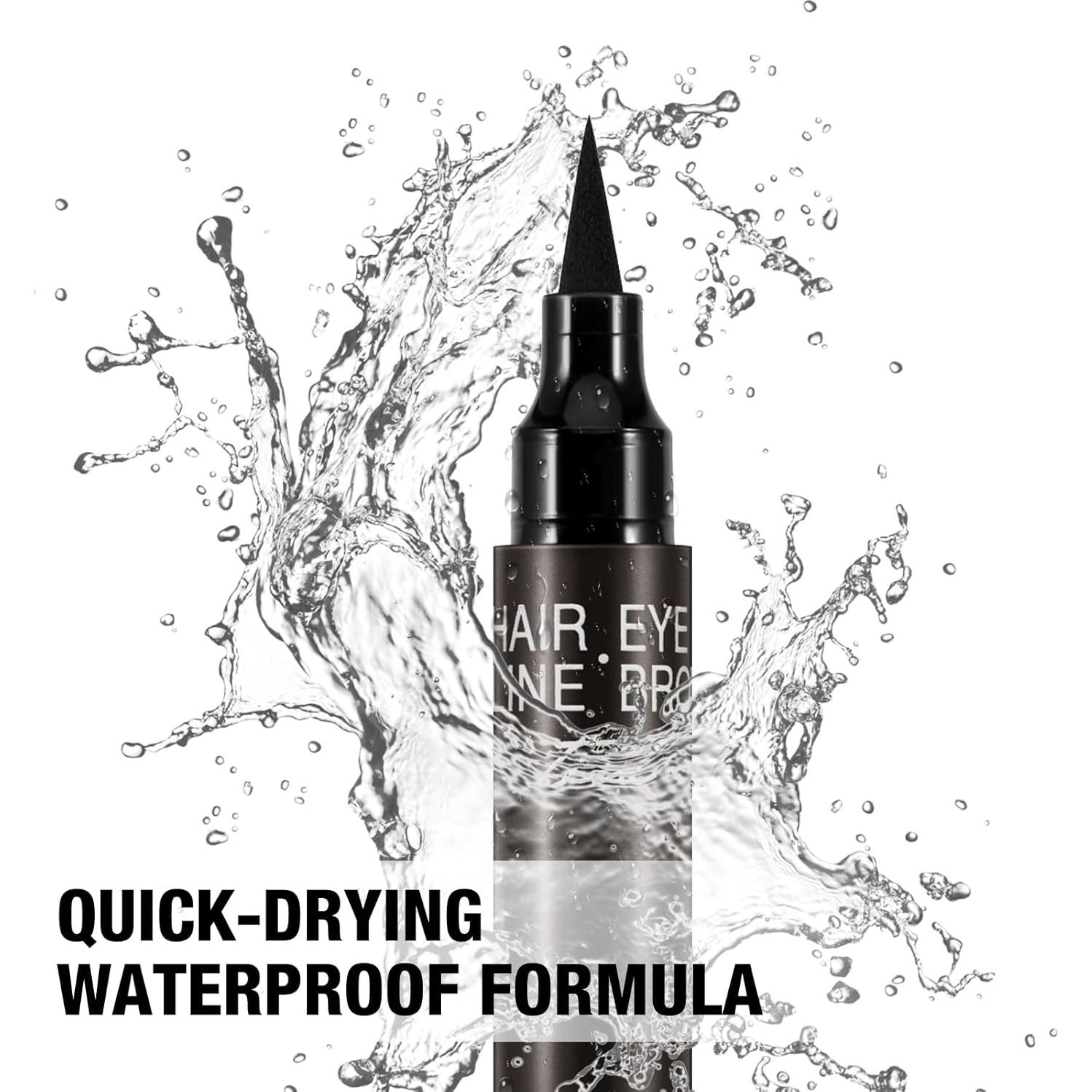 Stick Rellenador para Raíces de Cabello Boobeen - Negro, 2 en 1