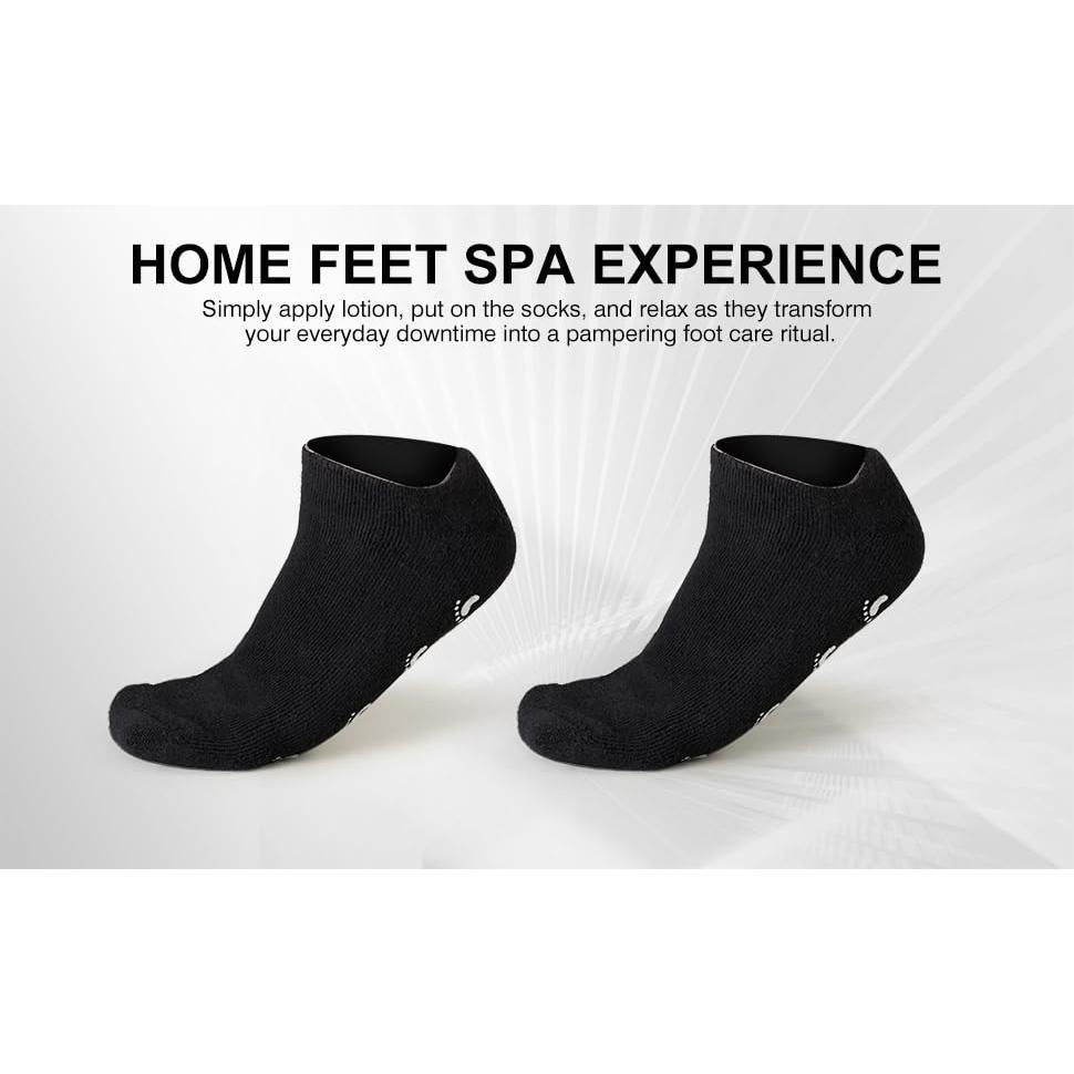 Calcetines de Silicona Hidratantes MoyRetty para Hombres - Mediano