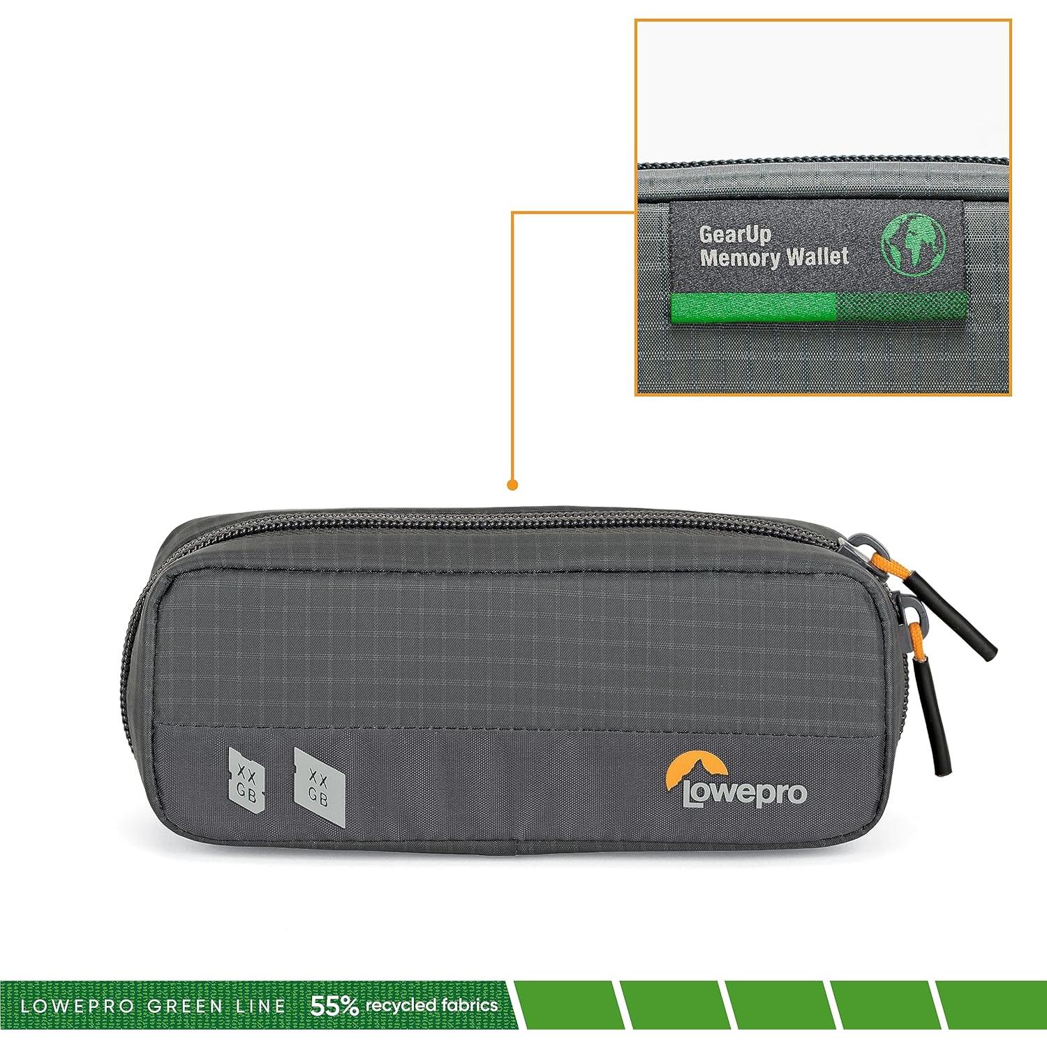 Billetera de Memoria Lowepro GearUp - Organizador Compacto