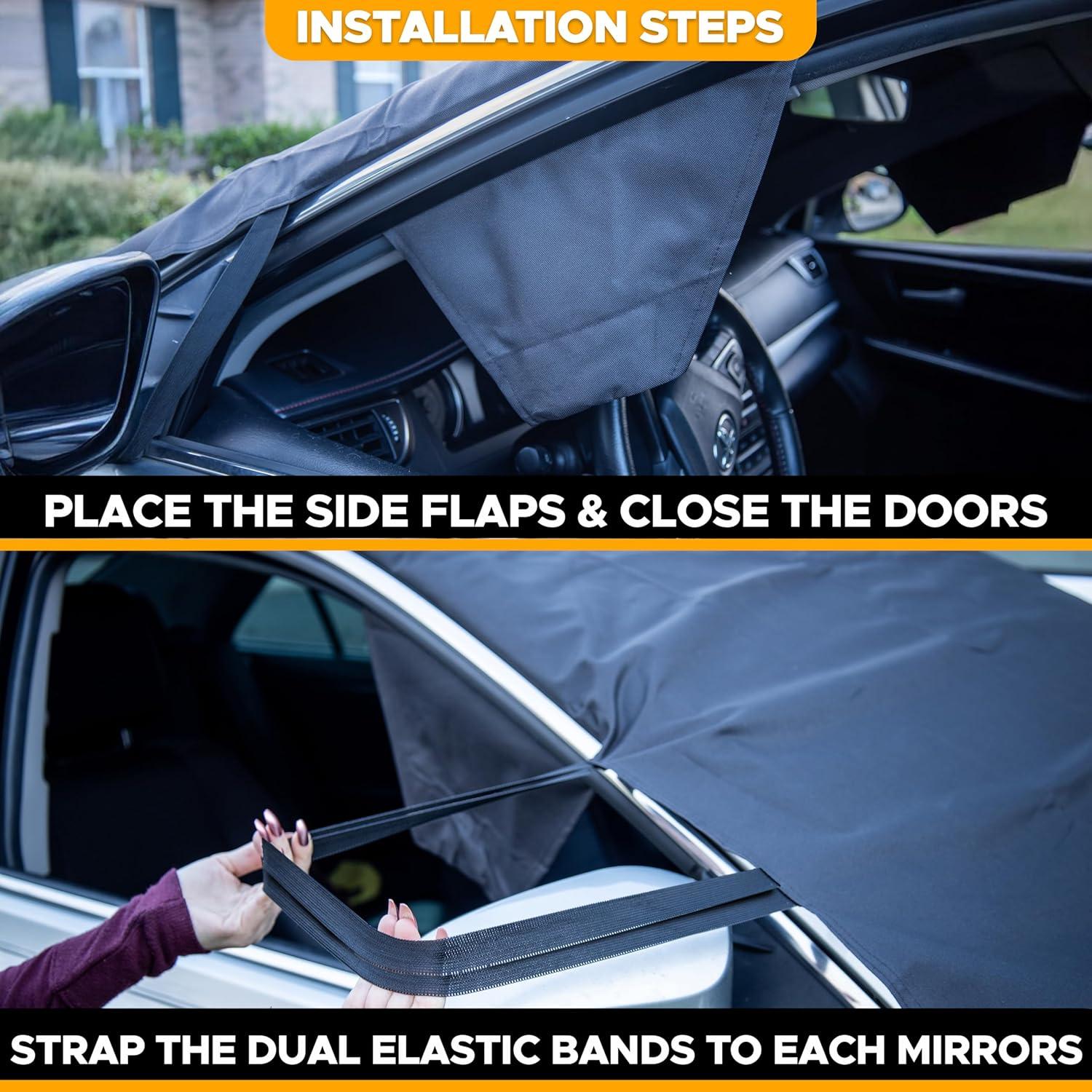 Cubierta de Parabrisas EcoNour Mediana | Tela Oxford 600D